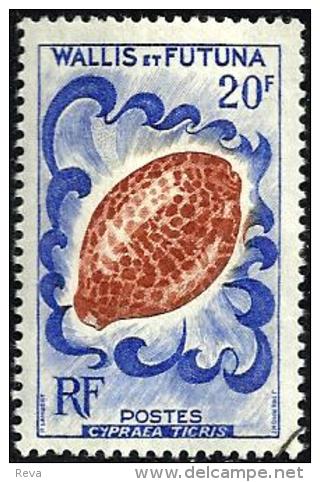 FRANCAISE WALLIS ET FUTUNA SHELL MARINE LIFE SET OF 1 STAMP 20 FRANCS MINTLH 1970's SG178 READ DESCRIPTION !! - Unused Stamps