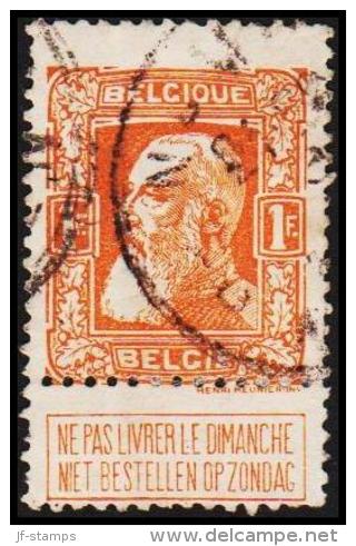 1905. Leopold. 1 Fr.  (Michel: 76) - JF105571 - 1905 Breiter Bart