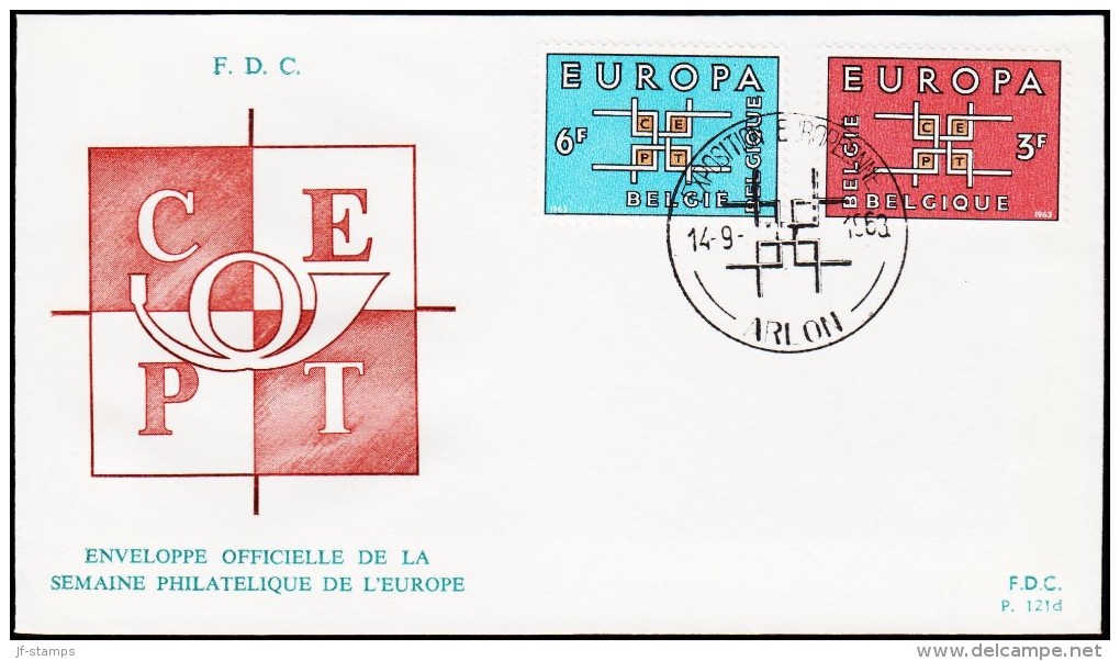 1963. EUROPA FDC 14.9.63.  (Michel: 1320-1321) - JF125133 - Zonder Classificatie