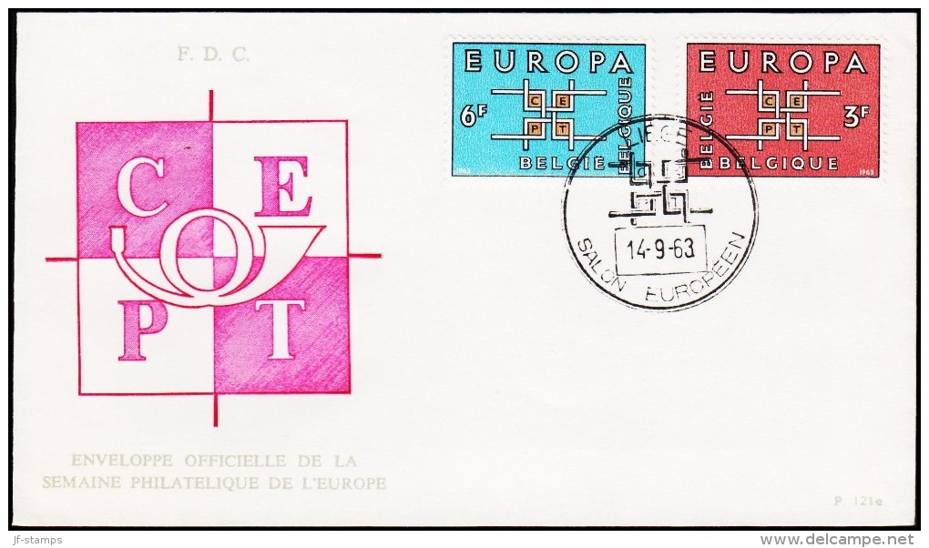 1963. EUROPA FDC 14.9.63.  (Michel: 1320-1321) - JF125132 - Ohne Zuordnung