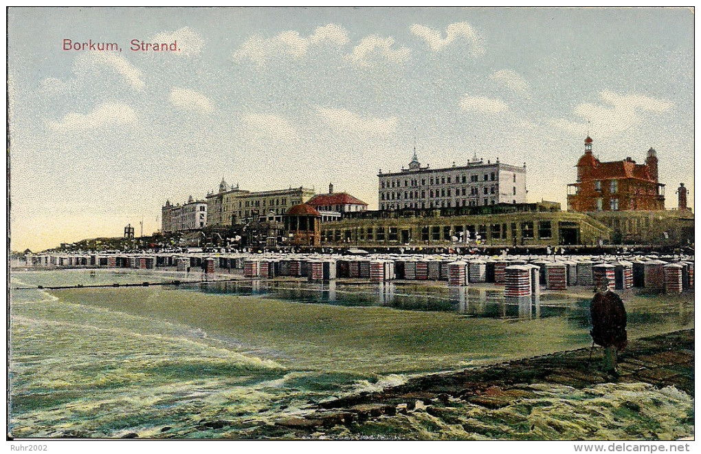 Uralte AK Borkum - Strand - TOP! - Borkum