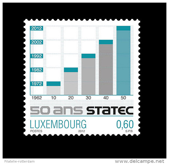 Luxemburg / Luxembourg - MNH / Postfris - 50 Jaar Statec 2012 - Nuovi