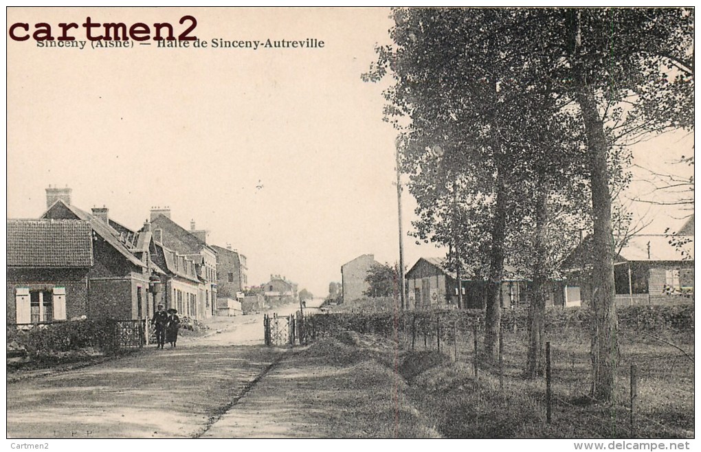 SINCENY HALTE DE SINCENY-AUTREVILLE 02 AISNE - Other & Unclassified