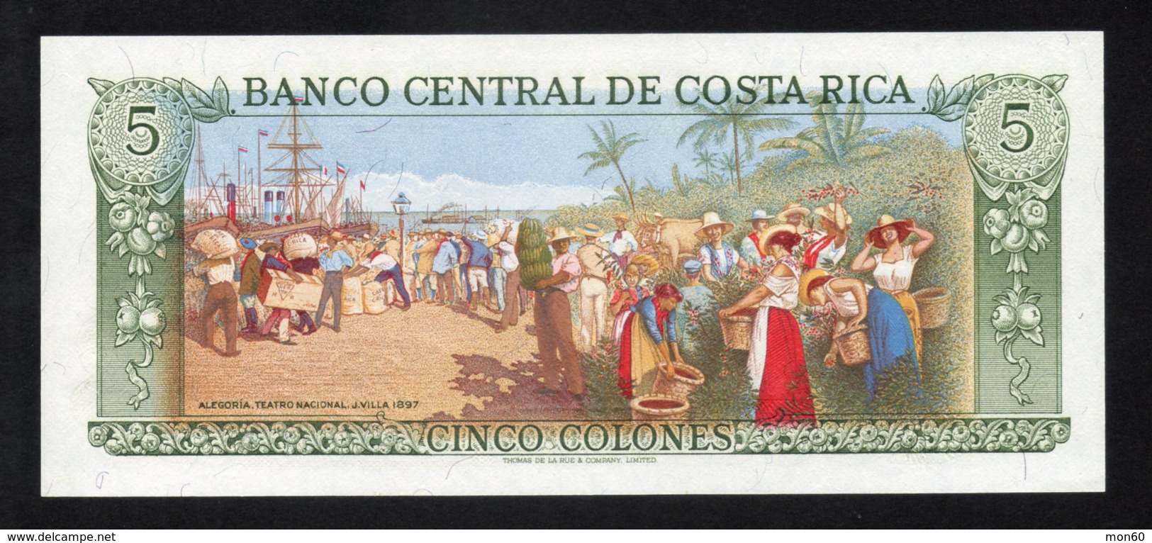 COSTA RICA 5 COLONIES 1968 FDS - Costa Rica