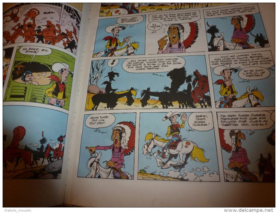 1975 LUCKY LUKE  Le Cavalier Blanc