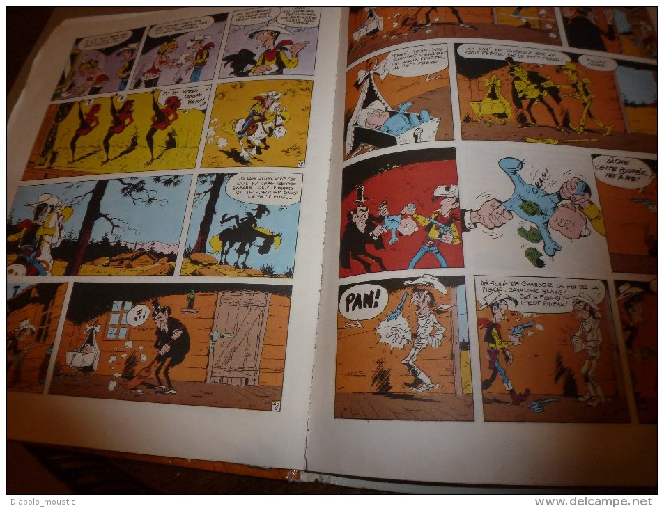 1975 LUCKY LUKE  Le Cavalier Blanc