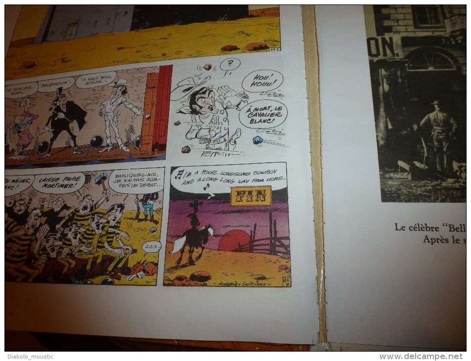 1975 LUCKY LUKE  Le Cavalier Blanc