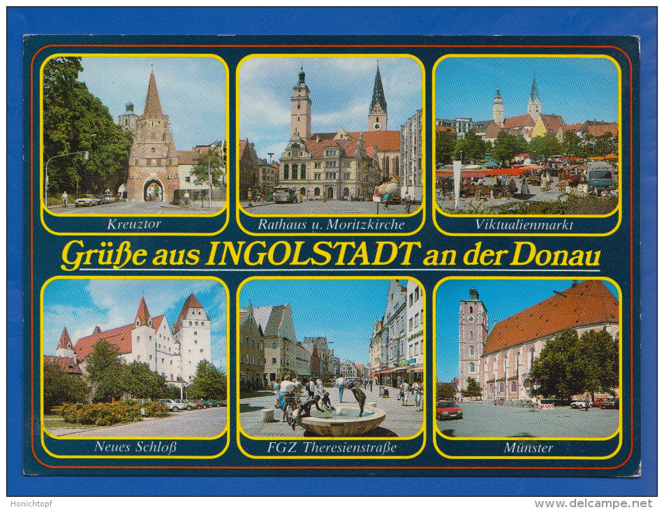 Deutschland; Ingolstadt An Der Donau; Mehrbildkarte - Ingolstadt