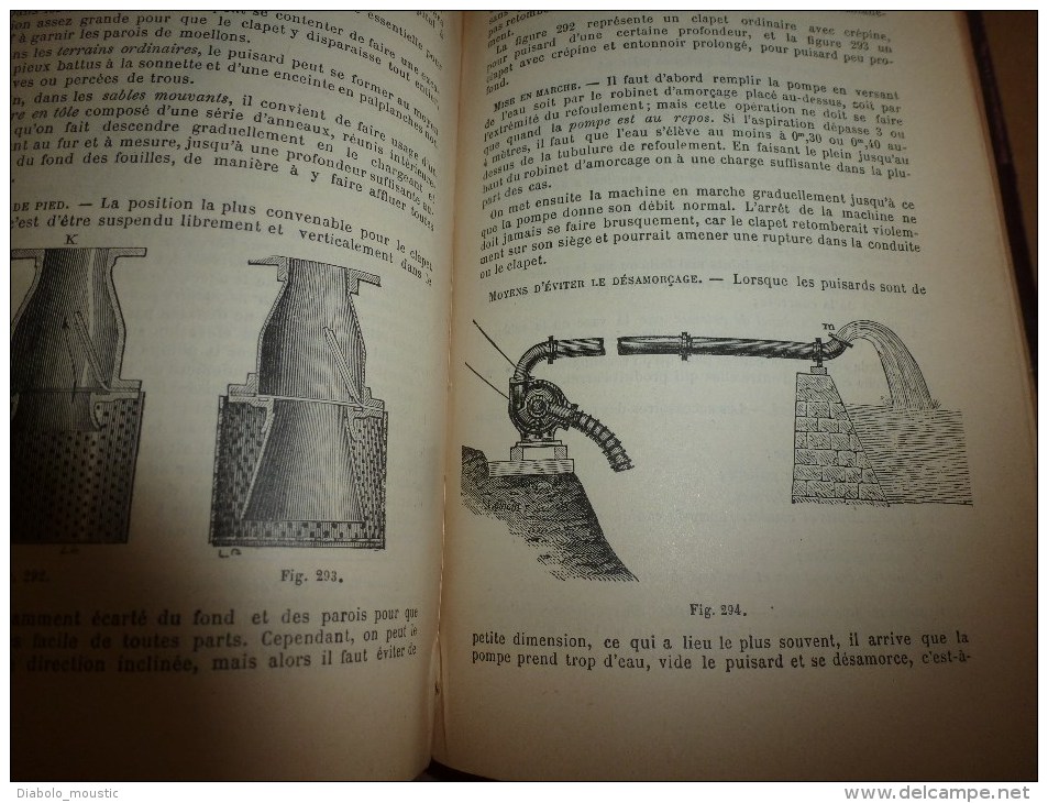 1903 Aide-Mémoire des Conducteurs des Ponts et Chaussées ,  Agents Voyers , etc   par J. Eug. Petit., Editeur Beranger