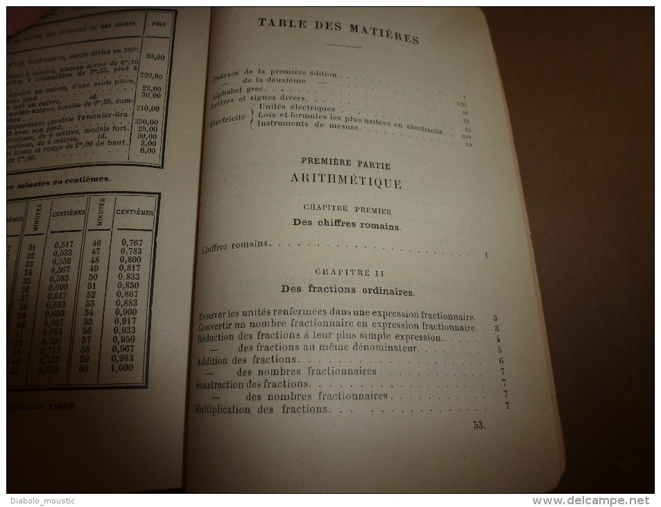 1903 Aide-Mémoire des Conducteurs des Ponts et Chaussées ,  Agents Voyers , etc   par J. Eug. Petit., Editeur Beranger