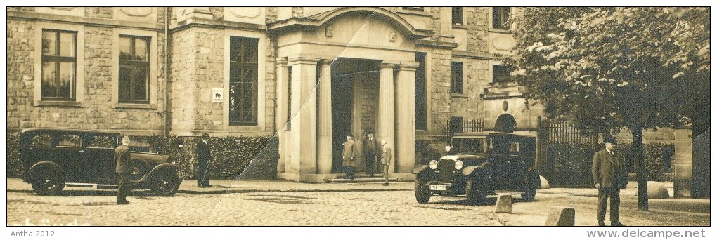 Automobil Vor Zuckerfabrik In Klein-Wanzleben Sachsen-Anhalt 28.5.1936 Vorm. Rabbethge & Giesecke AG - Wanzleben