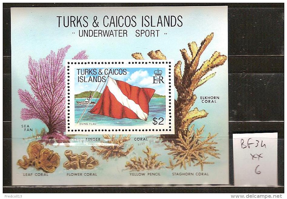 Turks Et Caiques BF 34 ** 6 € - Turks & Caicos