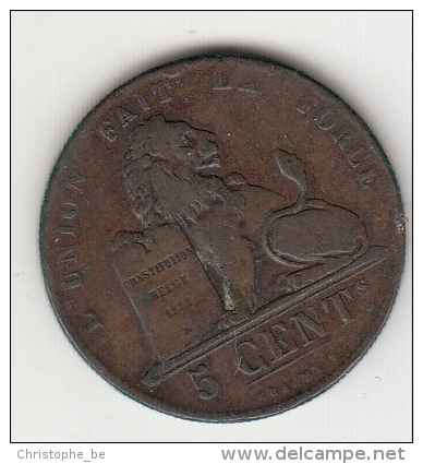 5 Cent, Centimes Leopold I 1856 (MT10) - 5 Cent