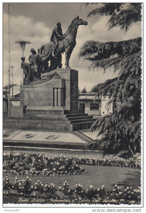 BUSTO ARSIZIO   MONUMENTO A ENRICO  DELL'ACQUA     (NUOVA) - Busto Arsizio