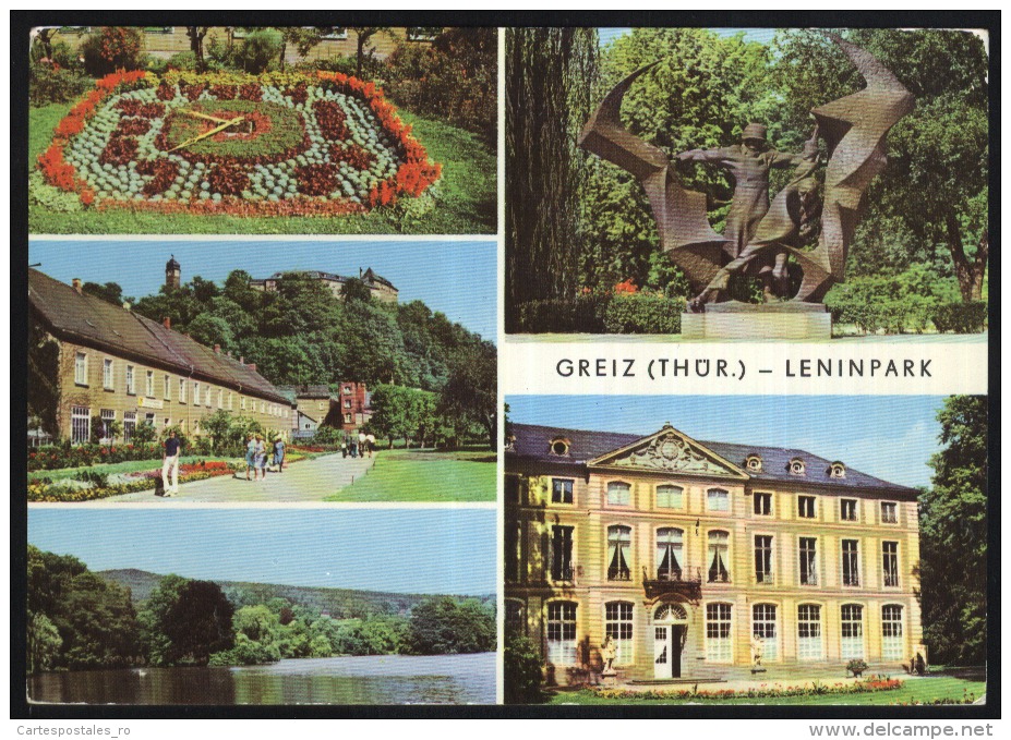 Greiz-Leninpark-unused,perfect Shape - Greiz