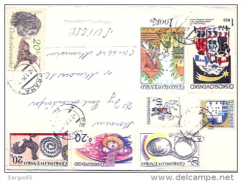 COVER -traveled 1975th - Enveloppes