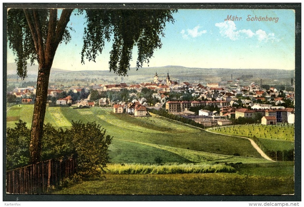 Mährisch Schönberg, Sumperk,Olomoucký Kraj, 1913, Verlag Karl Bauer, Wien - Tchéquie