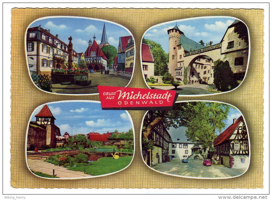 Michelstadt - Mehrbildkarte 3 - Michelstadt