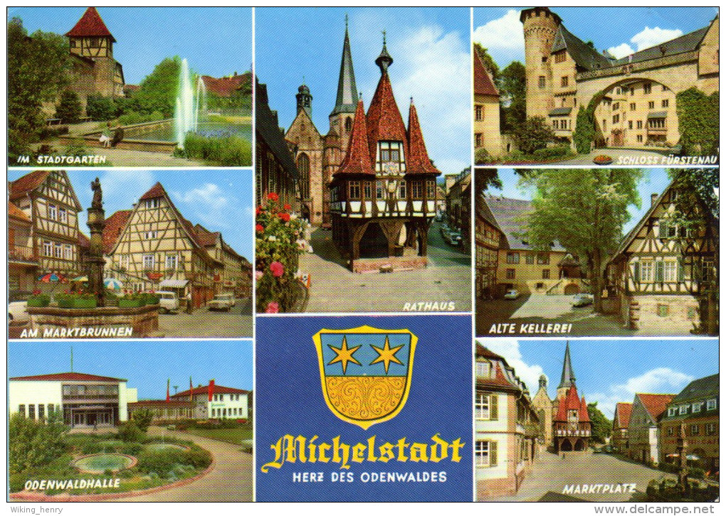 Michelstadt - Mehrbildkarte 7 - Michelstadt