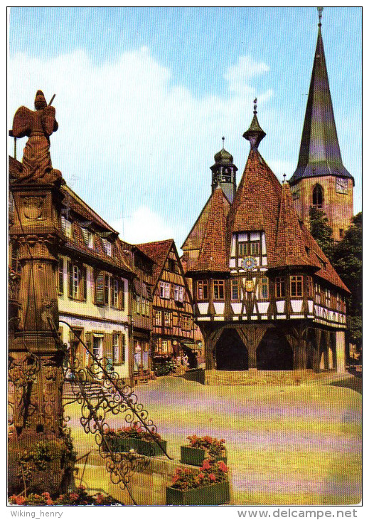 Michelstadt - ältestes Rathaus Deutschlands - Michelstadt