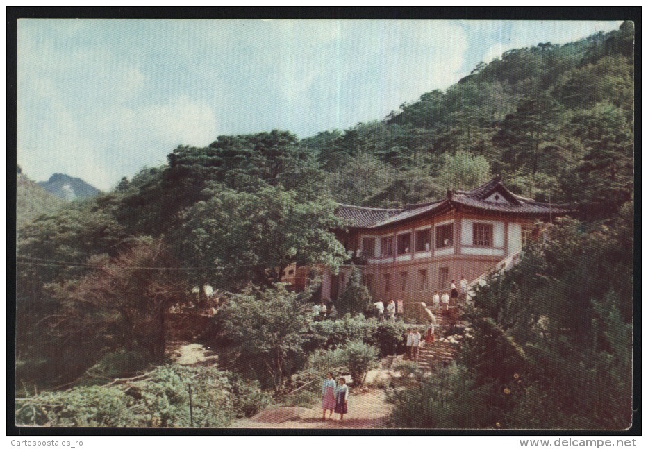 North Korea-la Maison De Repos De Bakyeun-ville De Kaiseung-unused,perfect Shape - Corea Del Nord