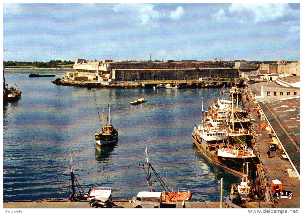 - CPSM - 56 - LORIENT -  Le Port De Pêche De Keroman - 580 - Lorient