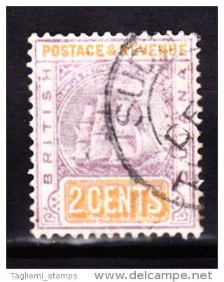 British Guiana, 1889, SG 194, Used (Wmk Crown CA) - Guyane Britannique (...-1966)