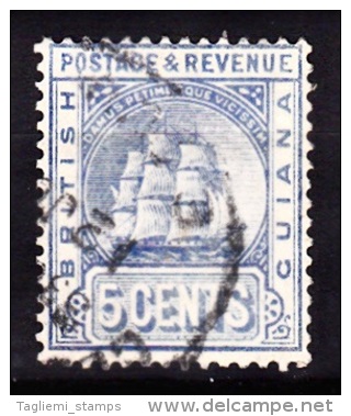 British Guiana, 1890, SG 214, Used (Wmk Crown CA) - Britisch-Guayana (...-1966)