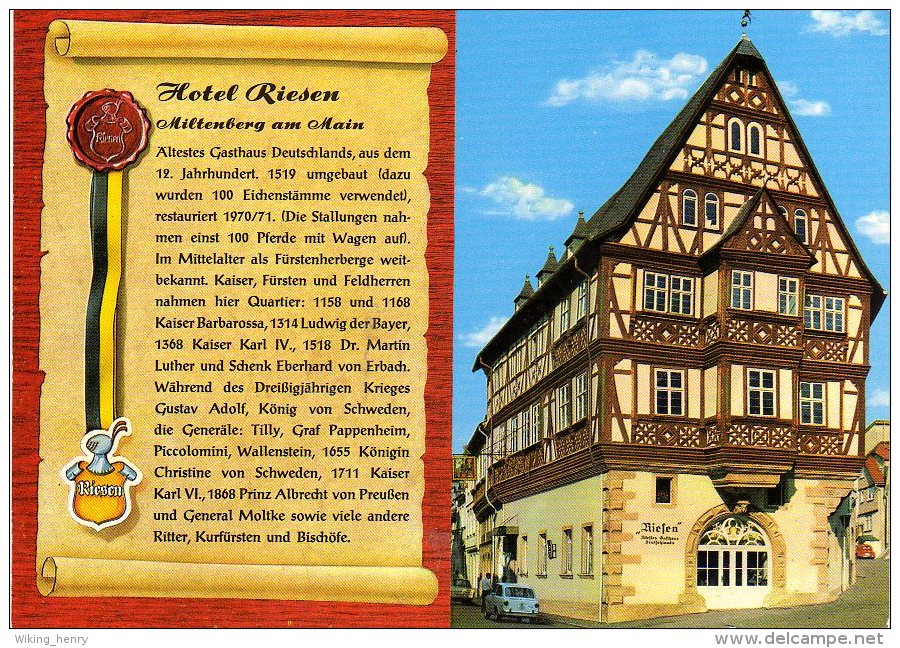 Miltenberg - Hotel Riesen 6 - Miltenberg A. Main