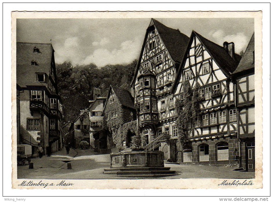 Miltenberg - S/w Marktplatz 1 - Miltenberg A. Main