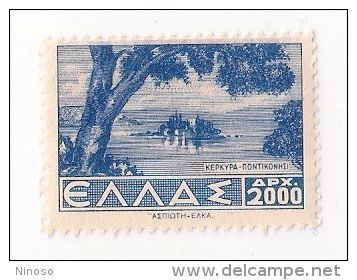 GRECIA ISOLE CORFU' 1944 MNH - Nuovi