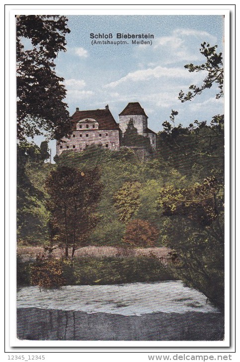 Schloss Bieberstein ( Amtshauptm. Meissen ) - Fulda