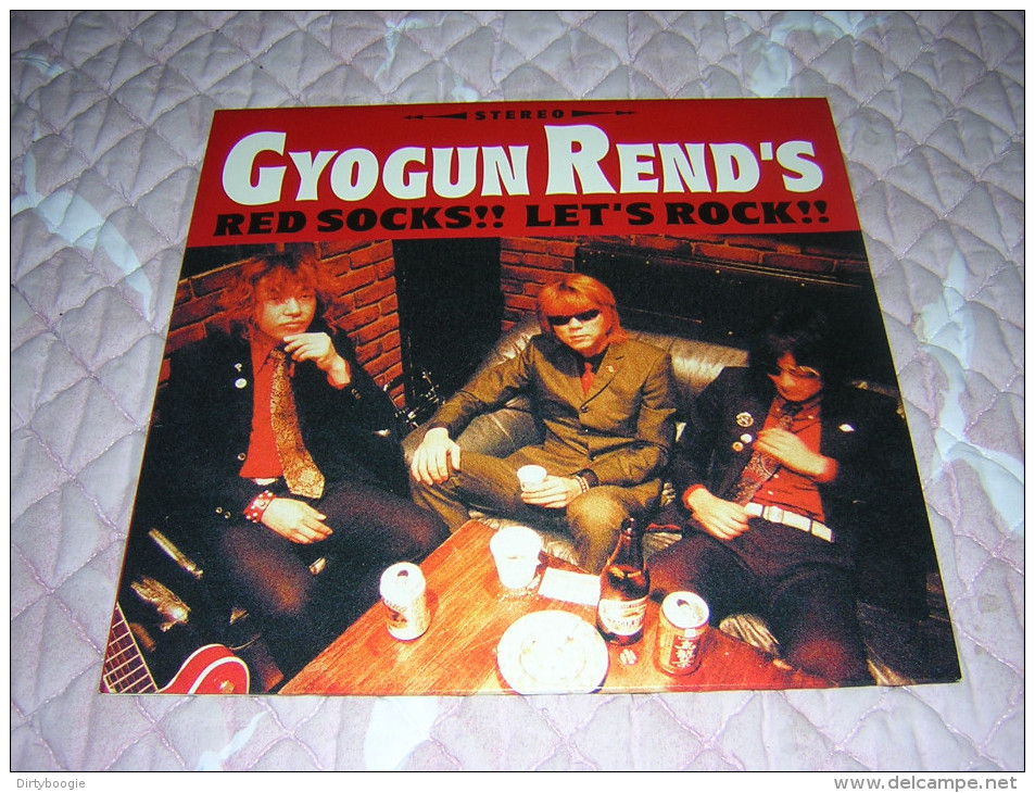 GYOGUN REND'S - Red Socks !! Let's Rock !! - LP 25cm - SOUNDS OF SUBTERRANIA - GARAGE PUNK - JAPON - Punk