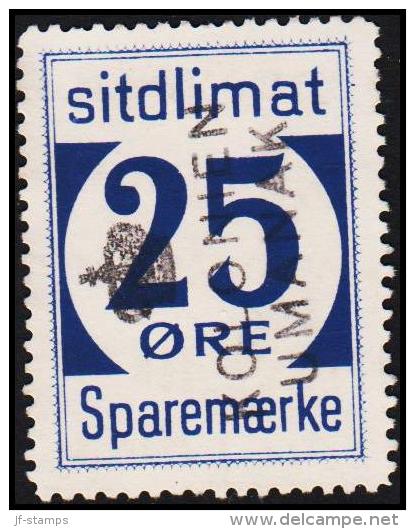 1939. Sparemærke Sitdlimat. 25 ØRE KOLONIEN UMANAK.  (Michel: ) - JF127673 - Colis Postaux