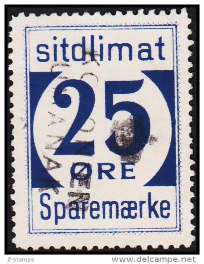 1939. Sparemærke Sitdlimat. 25 ØRE KOLONIEN UMANAK.  (Michel: ) - JF127672 - Paketmarken