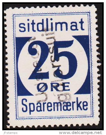 1939. Sparemærke Sitdlimat. 25 ØRE Udstedet Igdlorssuit. (Michel: ) - JF127845 - Pacchi Postali
