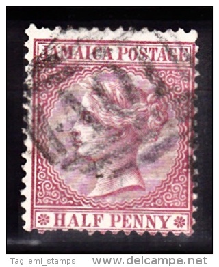 Jamaica, 1870, SG 7, Used (Wmk Crown CC) - Jamaica (...-1961)