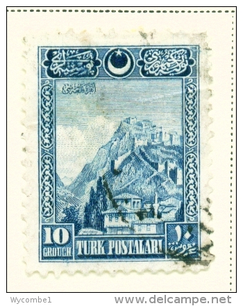 TURKEY  -  1926  Pictorial Definitives  10g  Used As Scan - Oblitérés