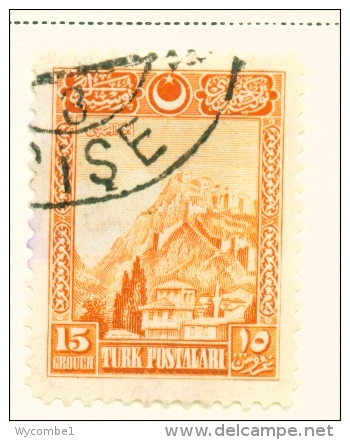 TURKEY  -  1926  Pictorial Definitives  15g  Used As Scan - Gebruikt