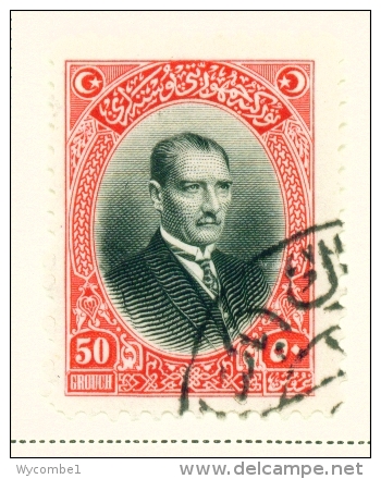 TURKEY  -  1926  Pictorial Definitives  50g  Used As Scan - Oblitérés