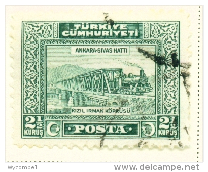 TURKEY  -  1929  Pictorial Definitive  21/2k  Used As Scan - Oblitérés