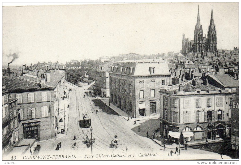 CPA - CLERMONT-FERRAND (63) - La Banque De La Société Générale De La Place Gilbert-Gaillard - Clermont Ferrand