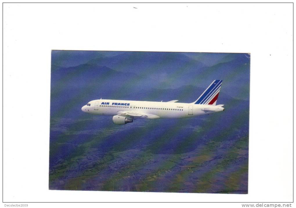 B57352 Airplanes Avions Air France Airbus Not Used Perfect Shape - 1946-....: Moderne