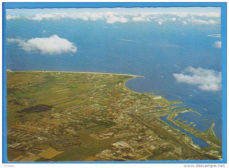 POSTCARD GERMANY CUXHAVEN VUE AERIENNE UNUSED - Cuxhaven