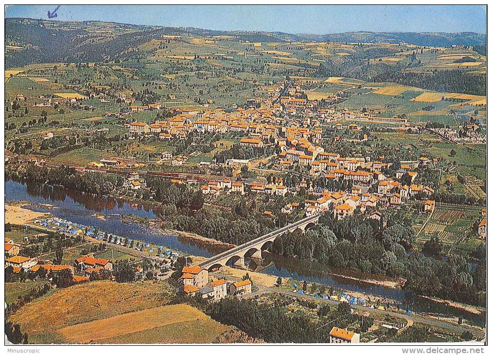 CPM 43 - Retournac - Le Pont Sur La Loire Et La Ville - Retournac