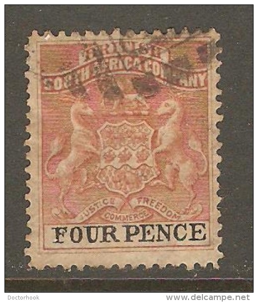 RHODESIA    Scott  # 5  VF USED - Autres & Non Classés