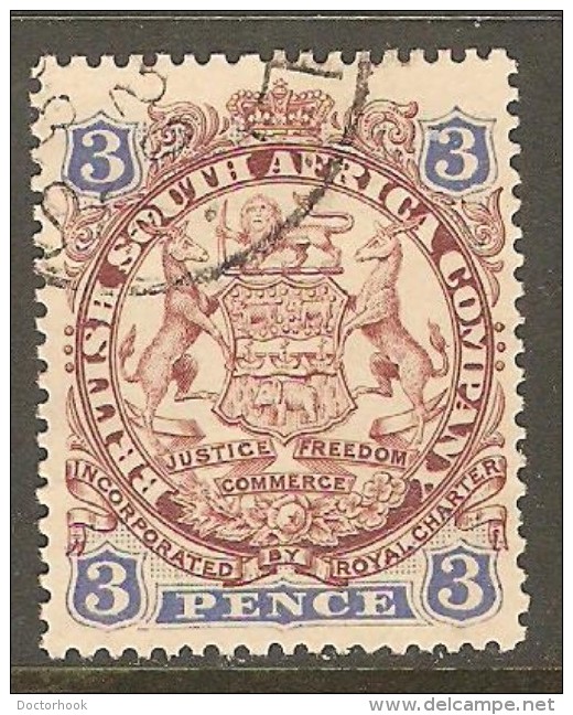 RHODESIA    Scott  # 29  VF USED - Autres & Non Classés