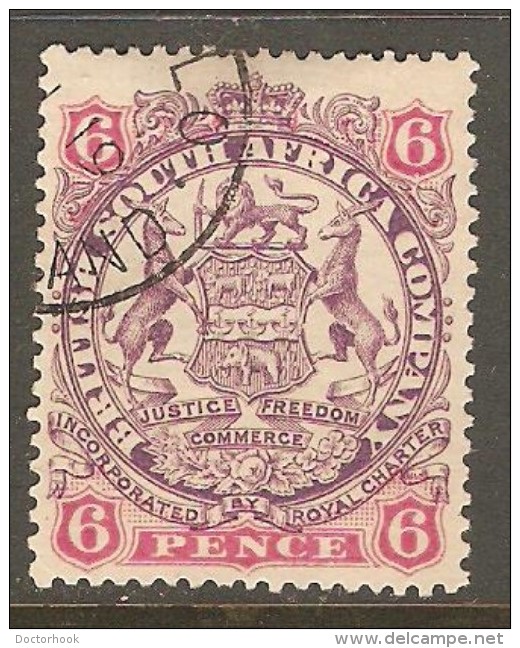 RHODESIA    Scott  # 31  VF USED - Autres & Non Classés