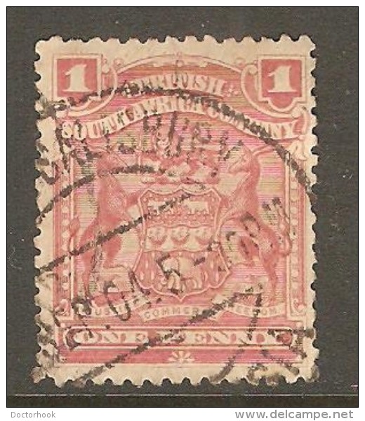 RHODESIA    Scott  # 60  VF USED - Andere & Zonder Classificatie