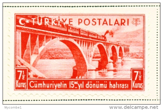 TURKEY  -  1938  Proclamation Of The Republic  71/2k  Mounted/Hinged Mint - Nuovi